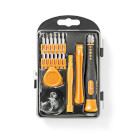 Nedis Phone/tablet repair set | 17-in-1 | PC / Smartphone / Tablet | Philips bits | Slotted bits | Pentalobe bits | Tri-wing bits