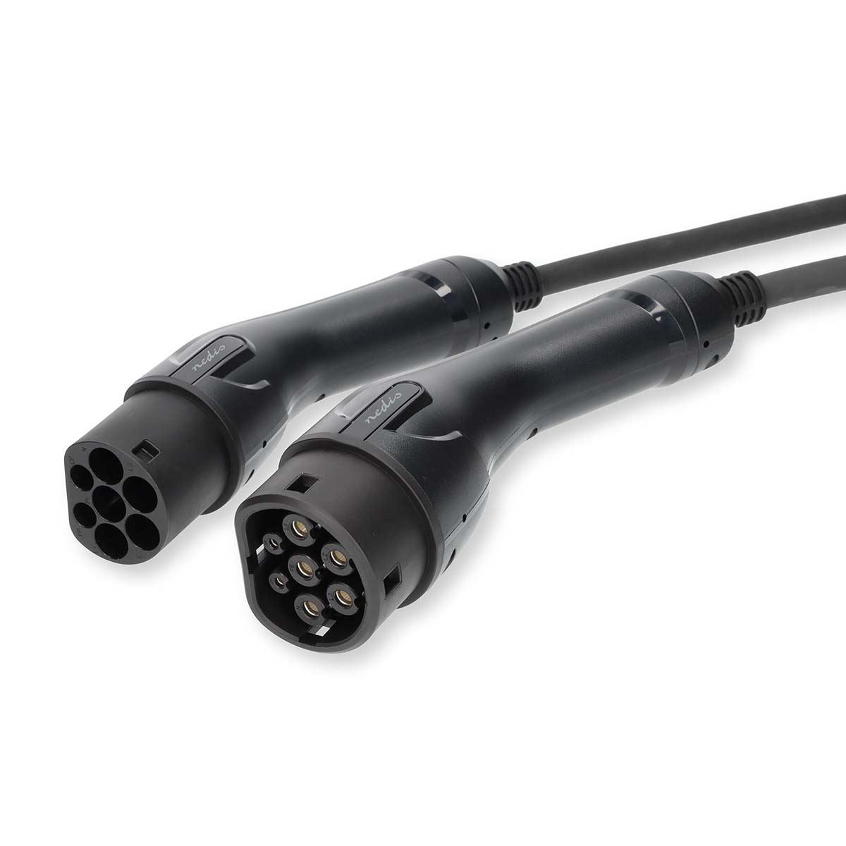 Nedis Electric Vehicle Charge Cable | Cable Type 2 | 32 A | 22000 W | 3-Phases | 5.00 m | Black | Gift Box