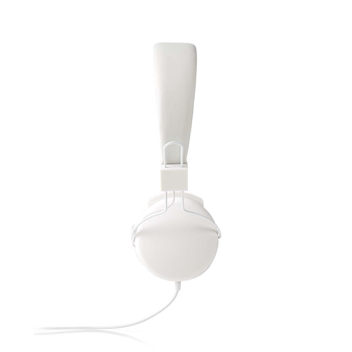 Nedis On-Ear Wired Headphones | 3.5 mm | Cable length: 1.20 m | White