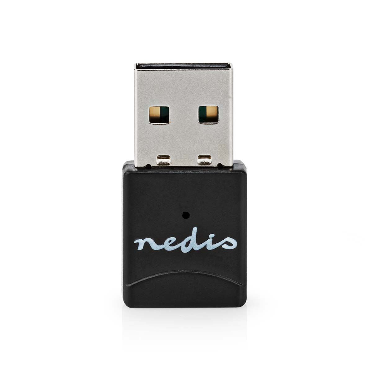 Nedis Network Dongle | Wi-Fi | AC600 | 2.4/5 GHz (Dual Band) | USB2.0 | Wi-Fi speed total: 600 Mbps | Windows 10 / Windows 11 / Windows 8