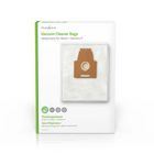 Nedis Vacuum Cleaner Bag | 4 pcs | Synthetic | Most sold for: Bosch / Siemens | White