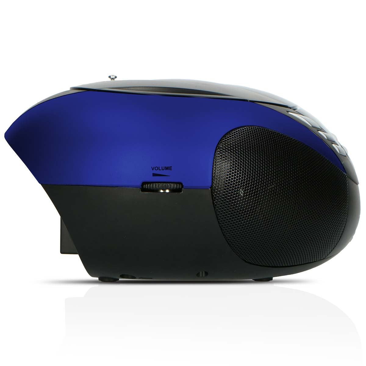 Lenco SCD-37 USB Blue Portable FM Radio CD and USB player Blue