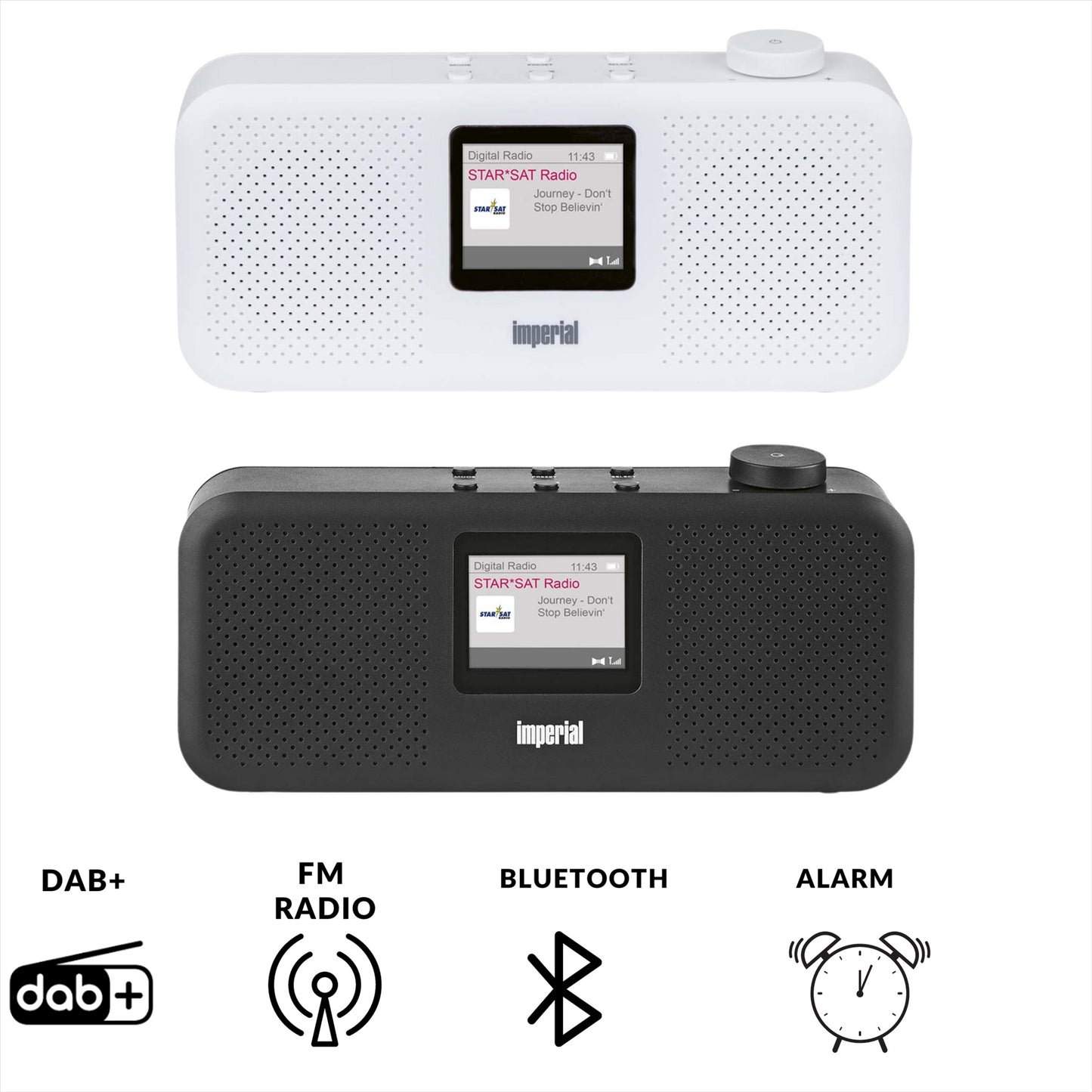 Imperial DABMAN 16 DAB+ / FM Stereo Radio White