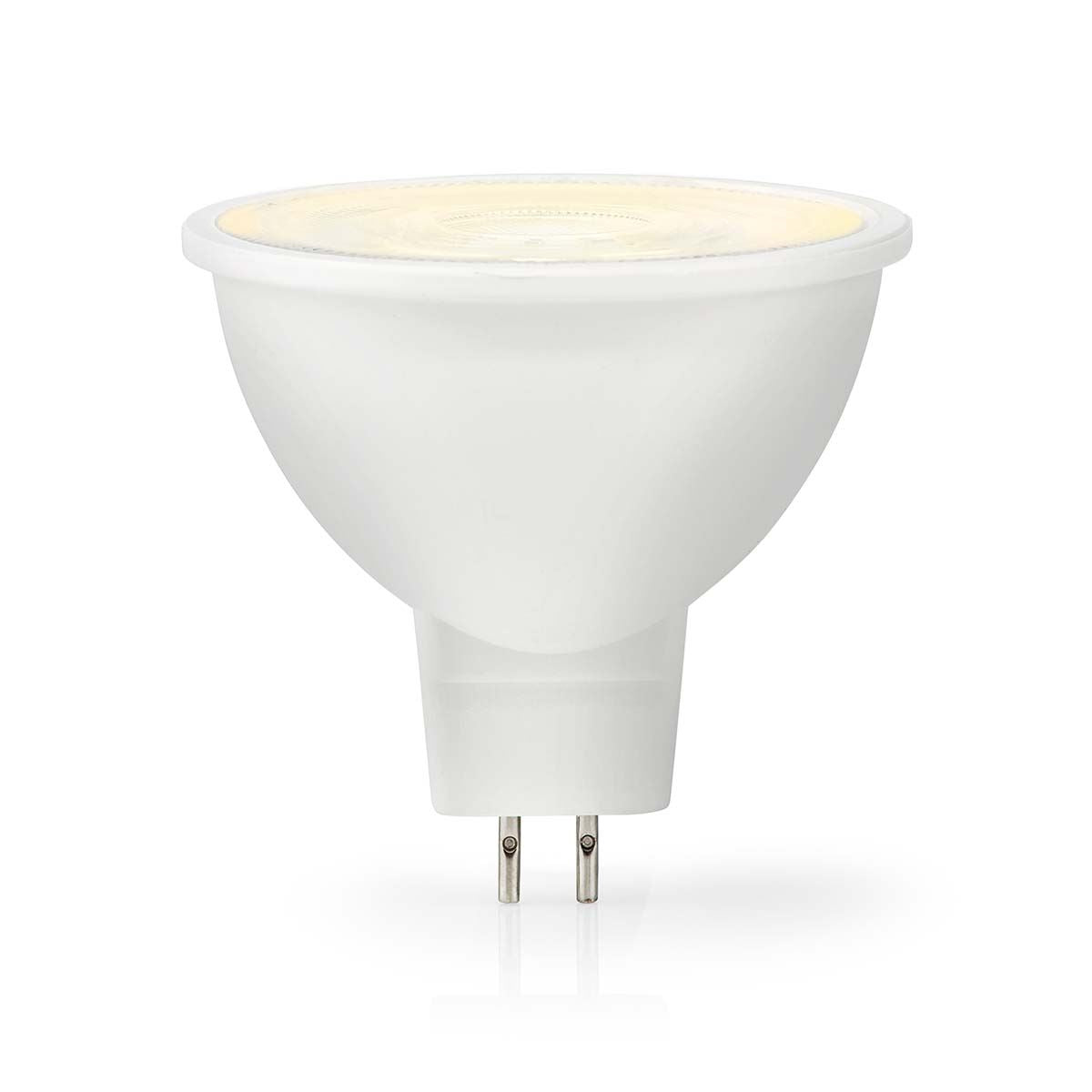 Nedis LED Bulb GU5.3 | Spot | 6.5 W | 550 lm | 2700 K | Dimmable | Warm White | Clear | Number of lamps in packaging: 1 pcs