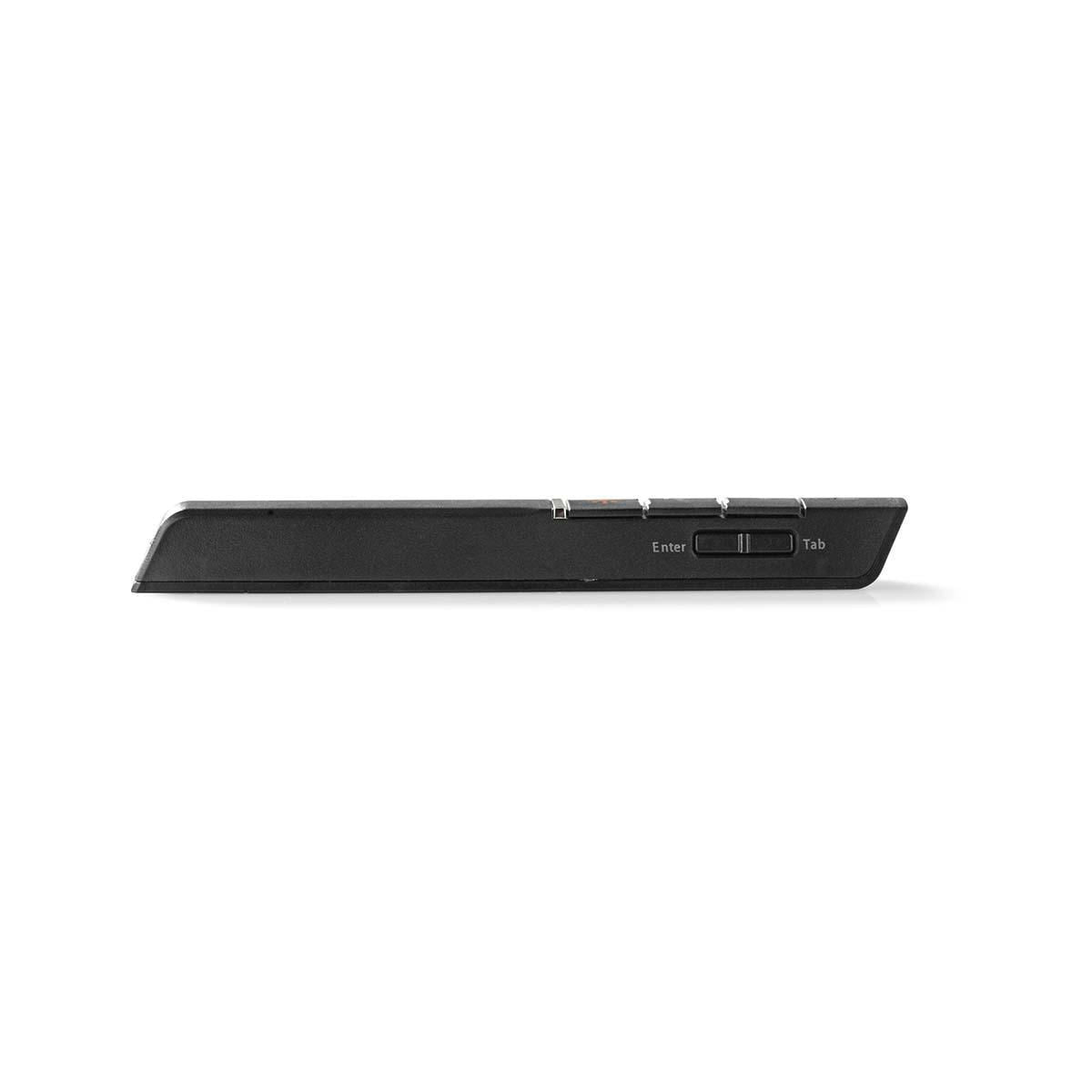 Nedis Presenter | Laser pointer range up to: 100 m | Wireless range up to: 30 m | Black