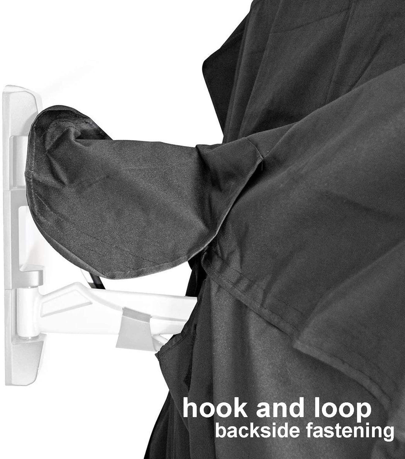 Nedis Outdoor TV Screen Cover | Screen size: 40 - 42 " | Supreme Quality Oxford | Black
