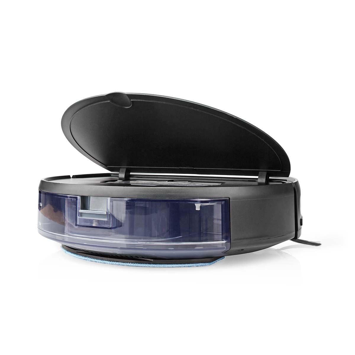 Nedis SmartLife Robot Vacuum Cleaner | Random | Wi-Fi | Capacity collection reservoir: 0.2 l | Automatic charging | Maximum operating time: 1.8 hrs | Black | Android™ / IOS
