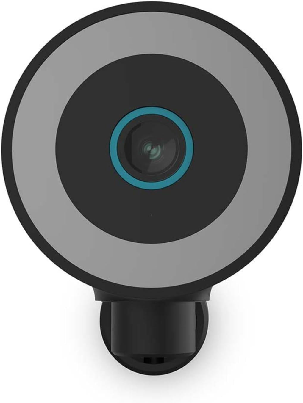 Nedis SmartLife Outdoor Camera | Wi-Fi | Spotlight | 4K / 3840x2160 | IP65 | Cloud Storage (optional) / microSD (not included) / Onvif | 5 V DC | With motion sensor | Night vision | Black