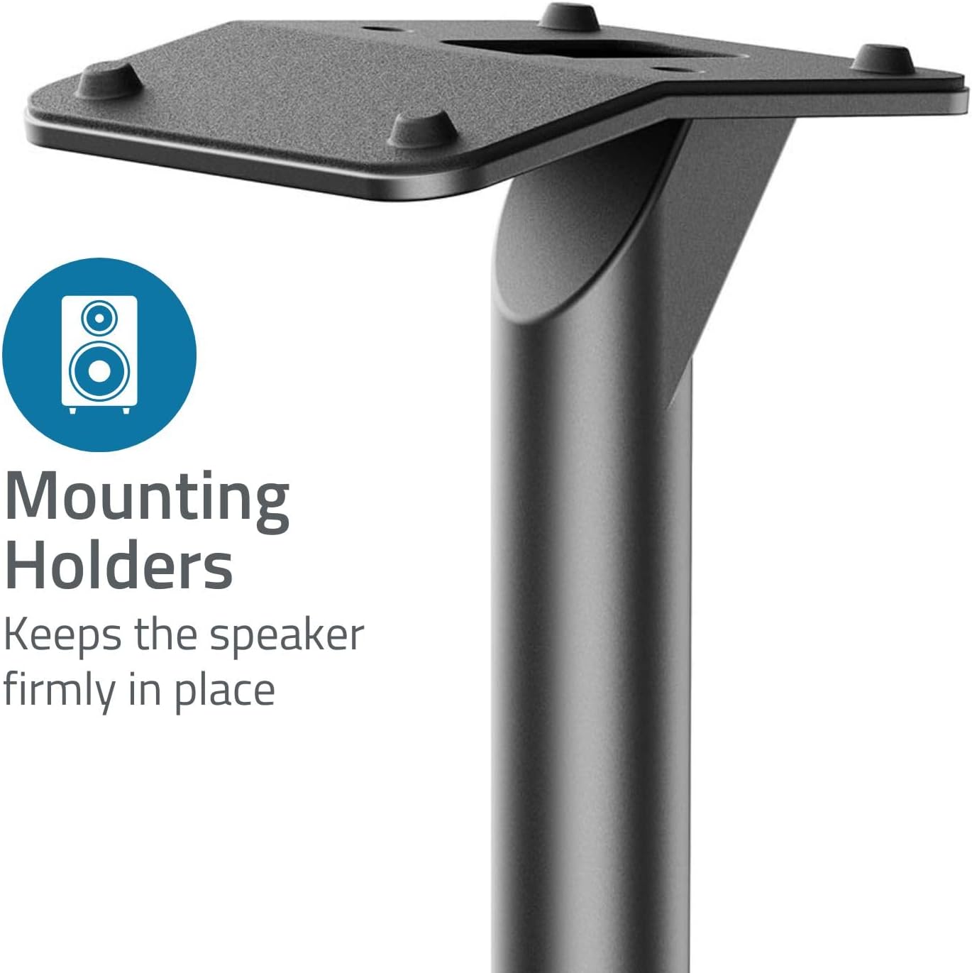 Nedis Speaker Mount | Compatible with: Sonos® Era300 | Stand | 5 kg | Fixed | ABS / Metal | Black