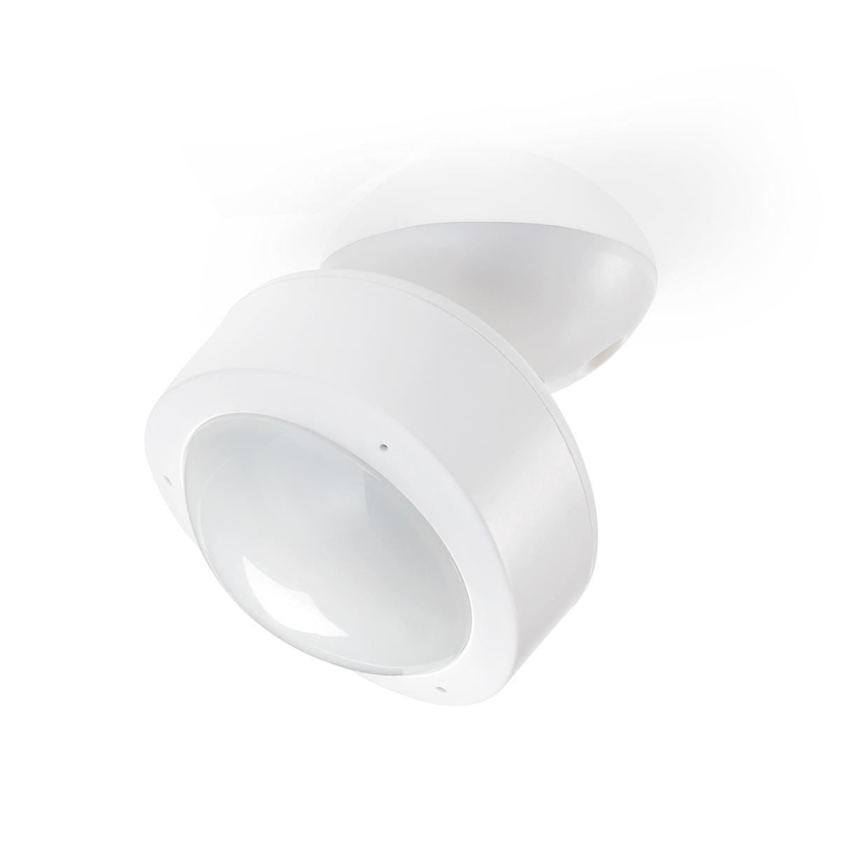 Nedis SmartLife Motion Sensor | Wi-Fi | Battery Powered / Mains Powered | Detector angle: 120 ° | Detector range: 10.0 m | White