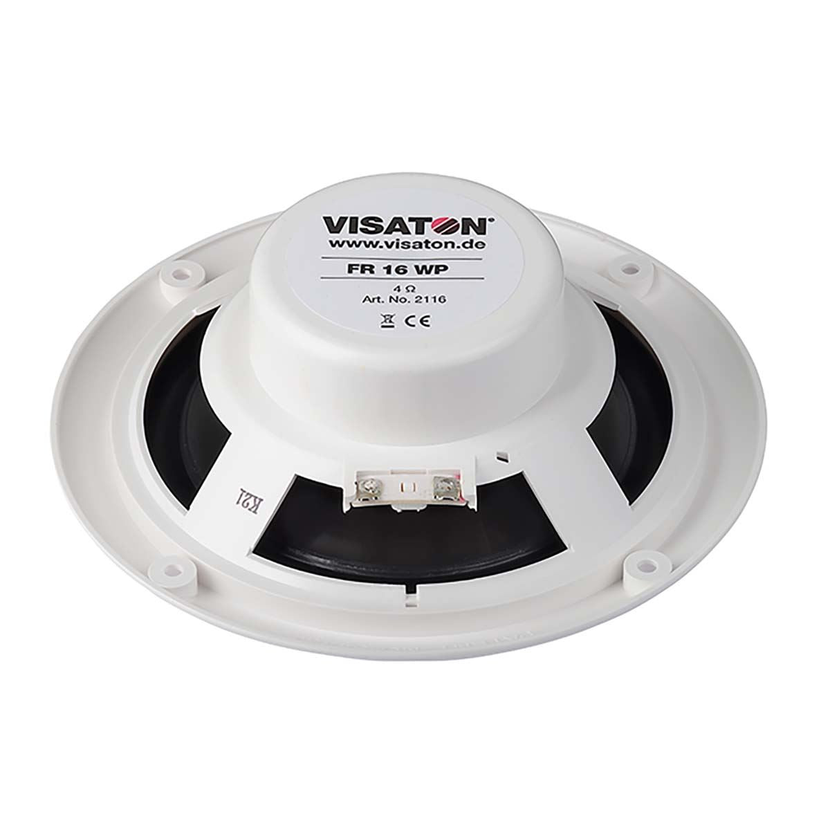 Visaton FR 16 WP - 4 Ohm (white) - Saltwater resistant 16 cm (6.5") full-range speaker