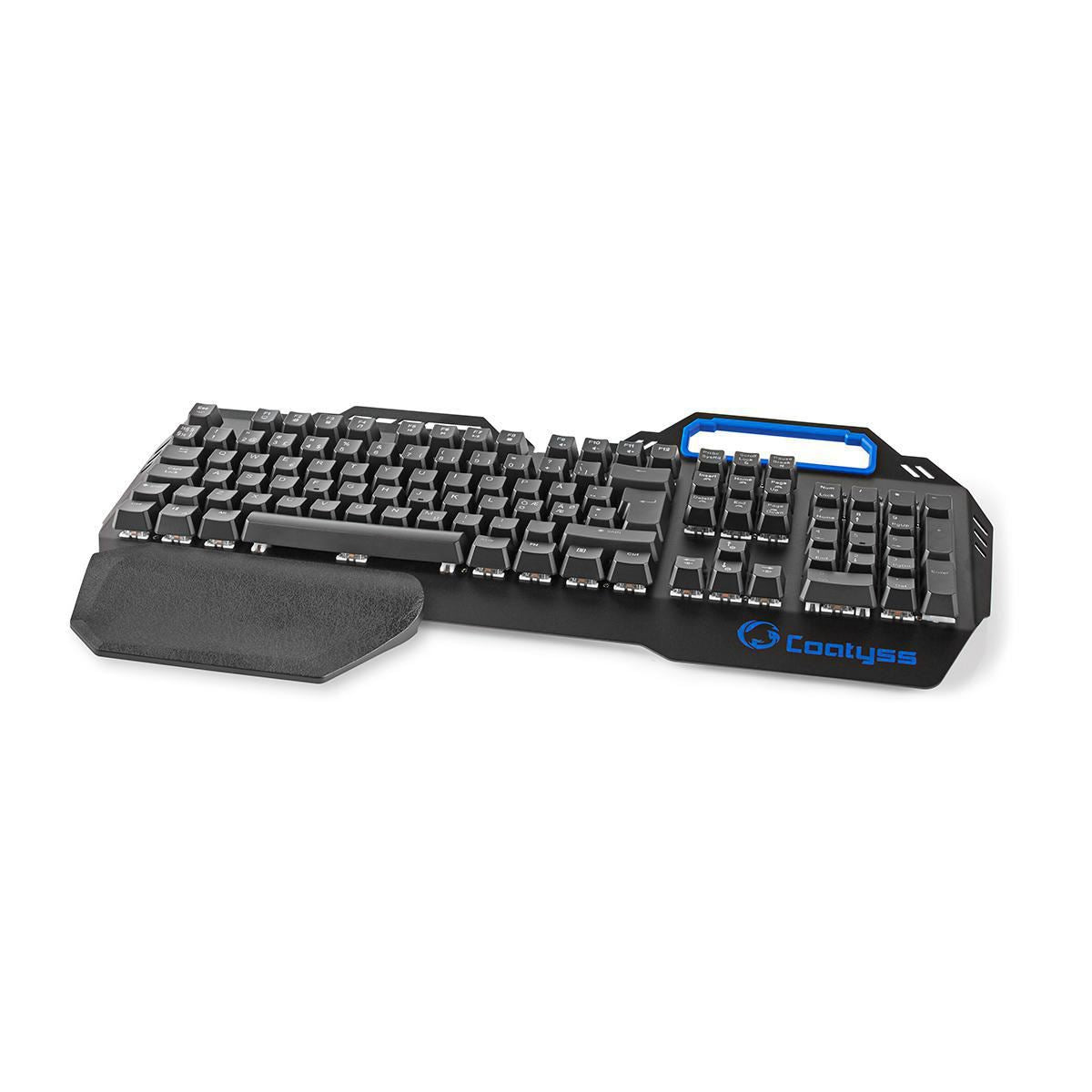 Nedis Wired Gaming Keyboard | USB | Mechanical Keys | RGB | Nordic | ND Layout | USB Powered | Power cable length: 1.70 m | Gaming
