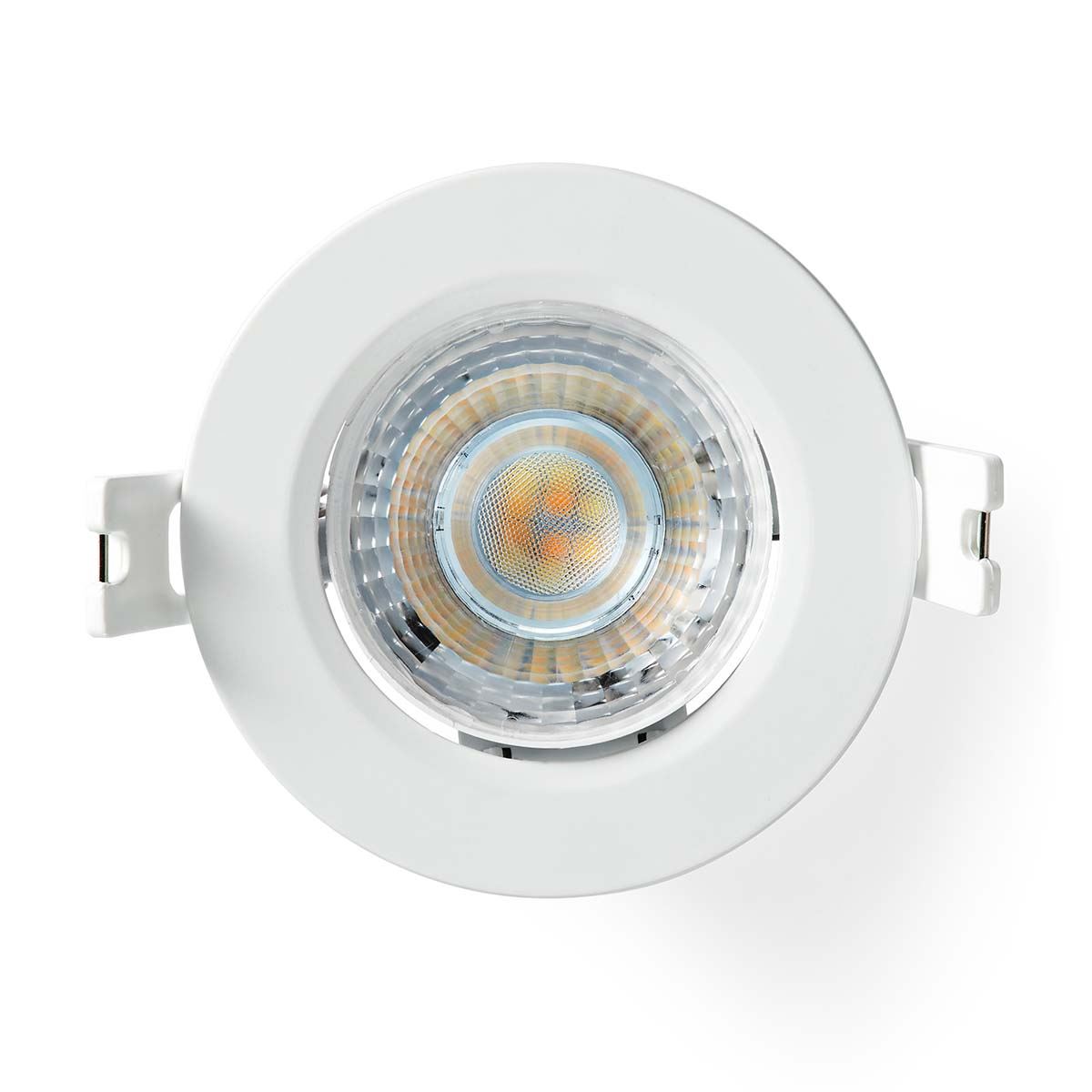 Nedis SmartLife Ceiling Light | Wi-Fi | Warm to Cool White | Round | Diameter: 52 mm | 68 - 74 mm | 360 lm | 2700 - 6500 K | IP20 | Energy class: F | Android™ / IOS