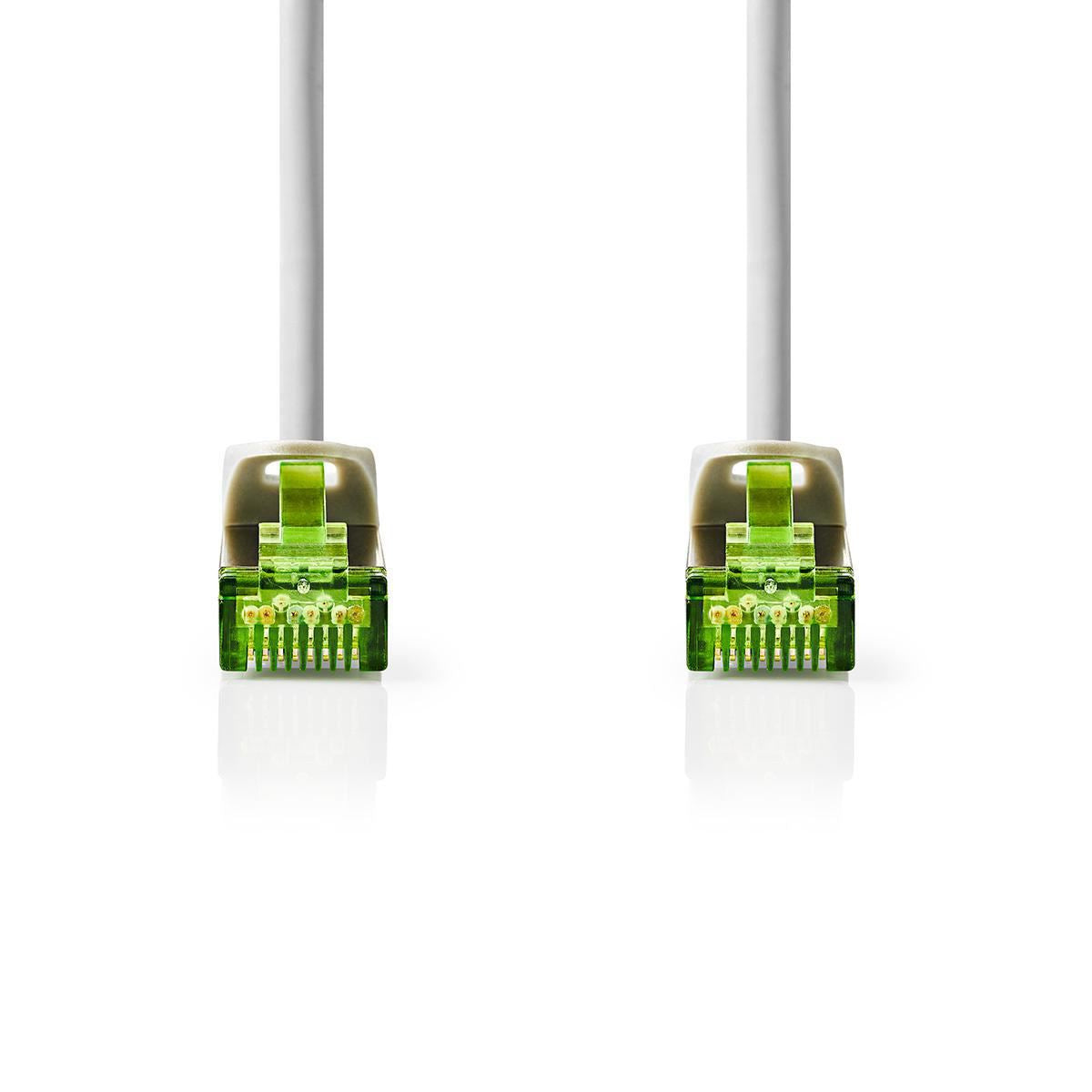 Nedis CAT7 Network Cable | S/FTP | RJ45 Male | RJ45 Male | 2.00 m | Snagless | Round | LSZH | Grey | Envelope