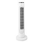 Nedis Tower Fan | 3-Speed | Oscillation | 50 W | Remote control | Black / White