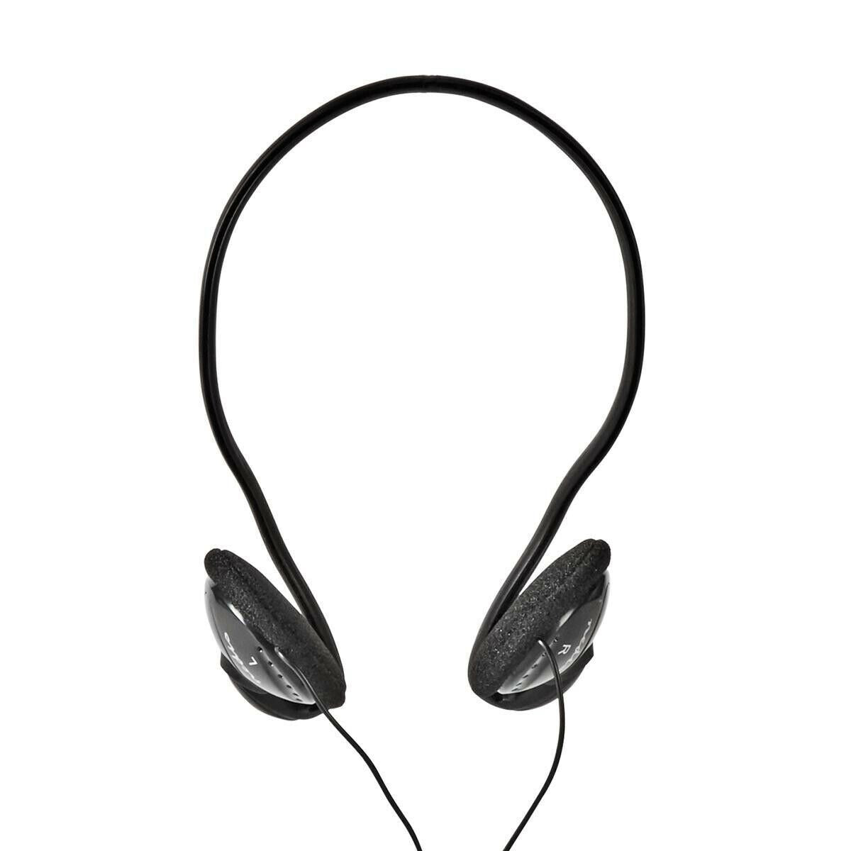 Nedis On-Ear Wired Headphones | 3.5 mm | Cable length: 2.10 m | Black