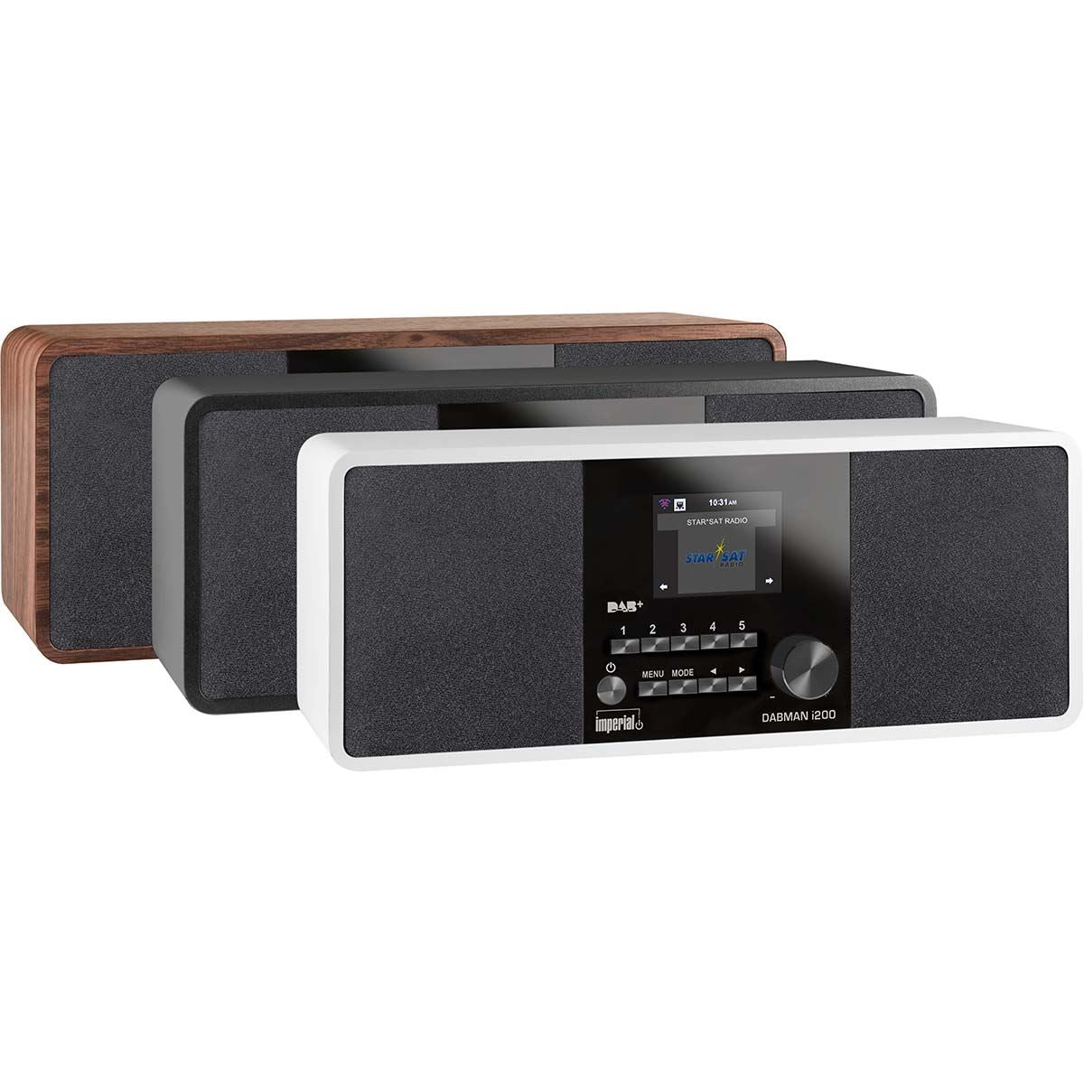 Imperial DABMAN i200 Multifunctional Stereo Radio DAB+ / FM / Internet White