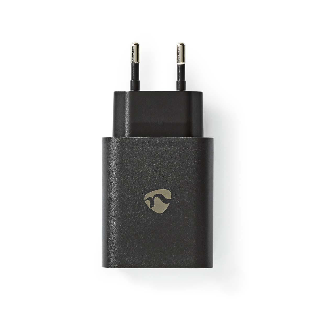 Nedis Wall Charger | 32 W | Quick charge feature | 1.5 / 2.0 / 2.5 / 3.0 A | Number of outputs: 1 | USB-C™ | Automatic Voltage Selection | Black
