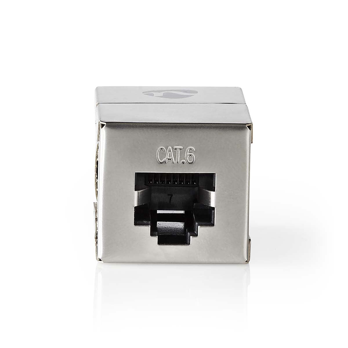 Nedis Network Coupler | CAT6 | Shielded | RJ45 Female | RJ45 Female | Straight | Metal | Box