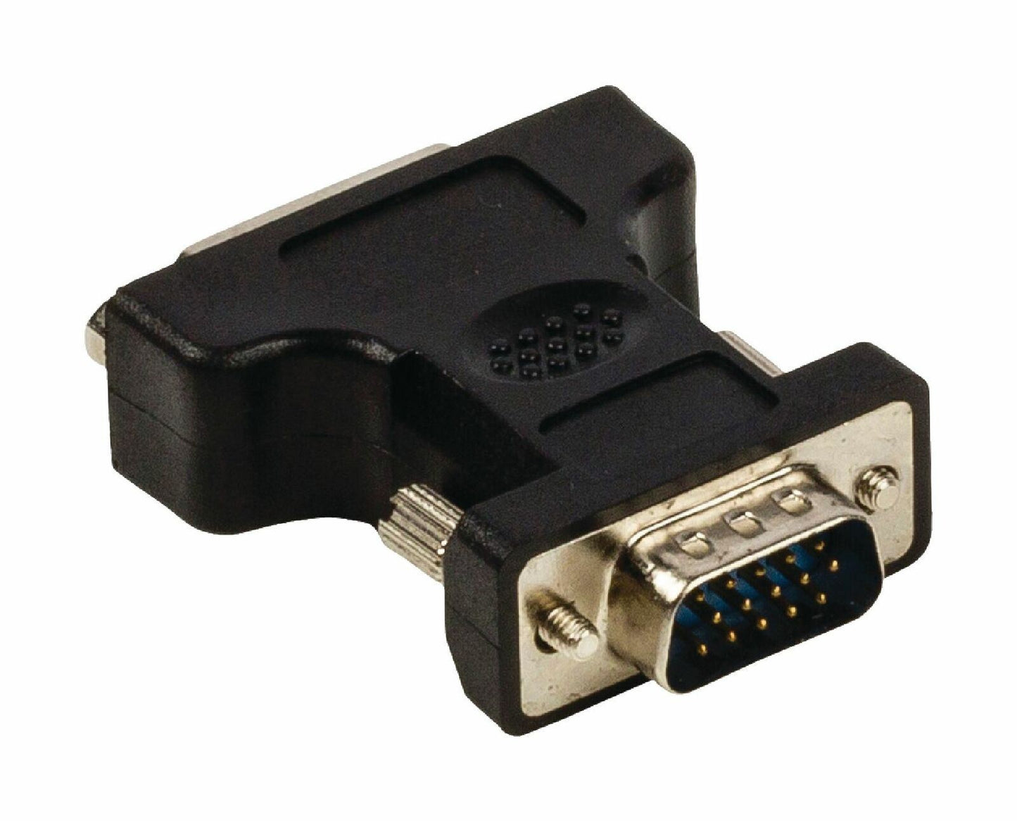 Nedis VGA Adapter | VGA Male | DVI-I 24+5-Pin Female | Nickel Plated | Straight | ABS / Metal | Black | Envelope