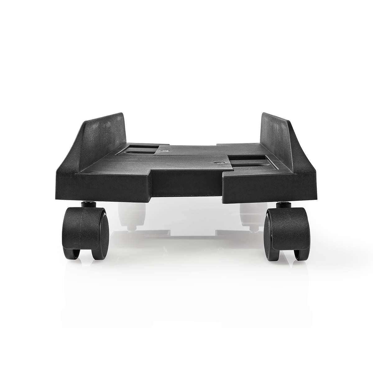 Nedis Computer Trolley | Adjustable Width / Full Motion | 14.5 - 24.2 cm | 20 kg | Metal / Plastic | Black