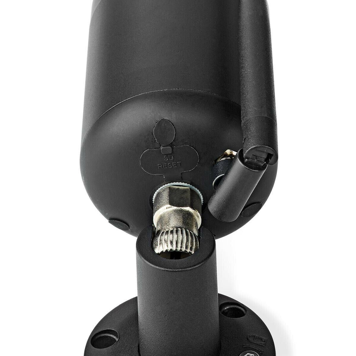 Nedis SmartLife Outdoor Camera | Wi-Fi | Full HD 1080p | IP65 | Cloud Storage (optional) / microSD (not included) | 12 V DC | With motion sensor | Night vision | Black