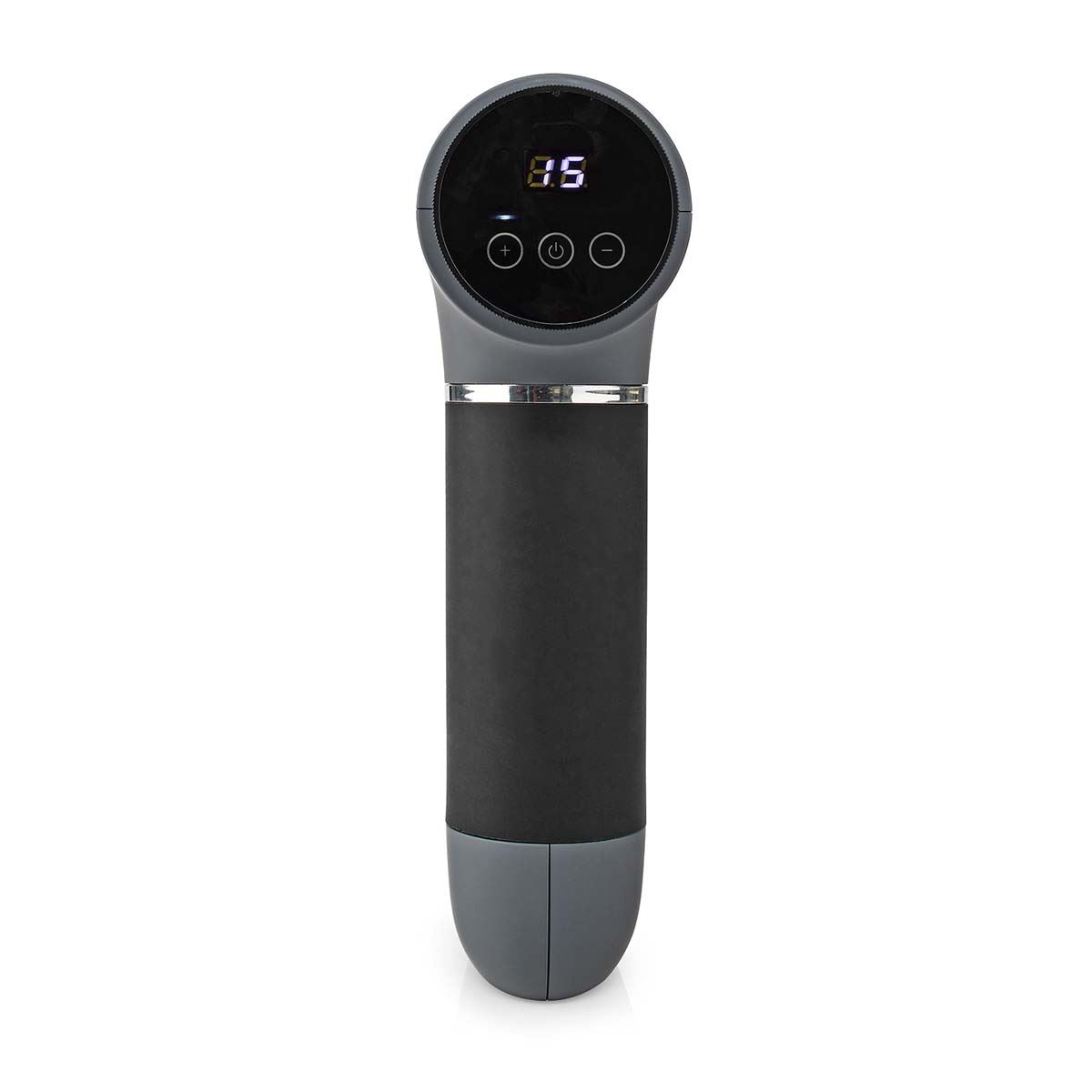 Nedis Sports Massage Gun | Battery Powered | N/A | Rechargeable | 6 Massage Modes | USB-Cable | Grey