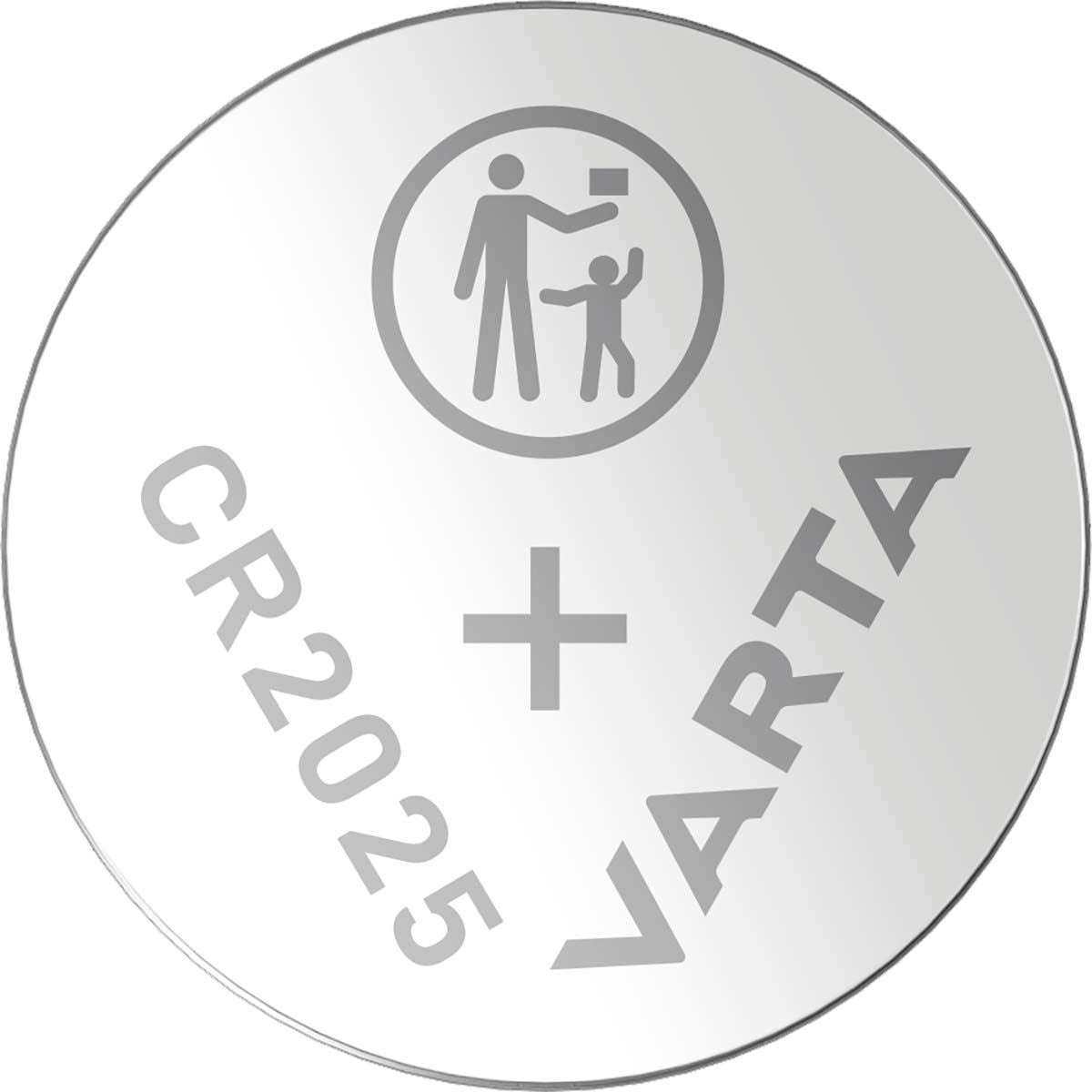 Varta Lithium Button Cell Battery CR2025 3 V 1-Blister