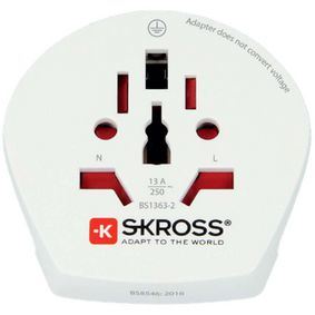 Skross SKross | Travel Adapter World-to-Europe Earthed