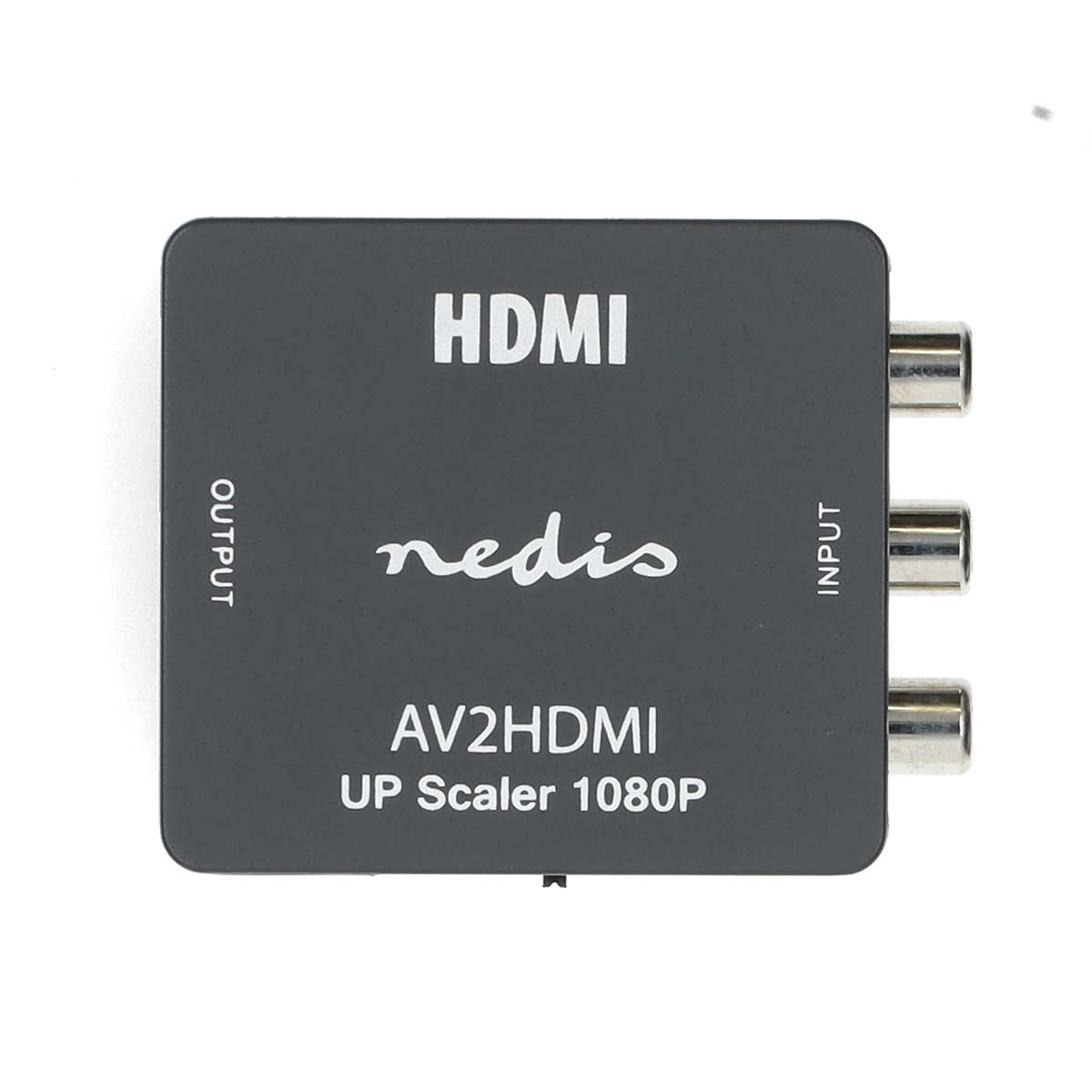 Nedis HDMI™ Converter | 3x RCA Female | HDMI™ Output | 1-way | 1080p | 1.65 Gbps | ABS | Anthracite