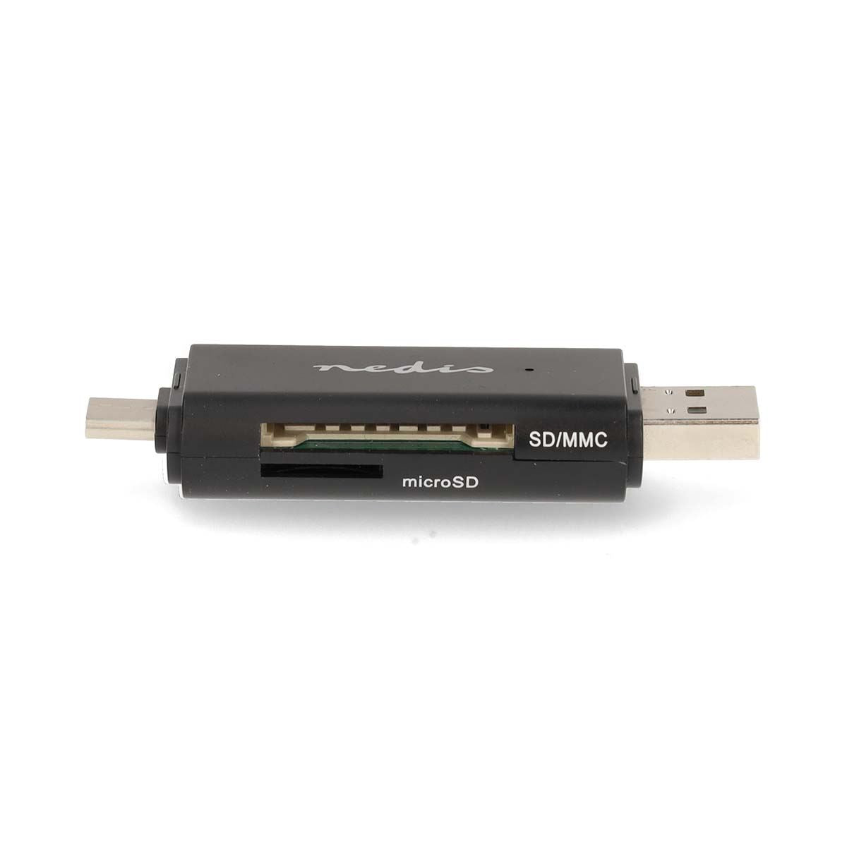 Nedis Card Reader | microSD (TF) / microSDHC (TF) / microSDXC (TF) / SD / SDHC / SDXC | USB 2.0