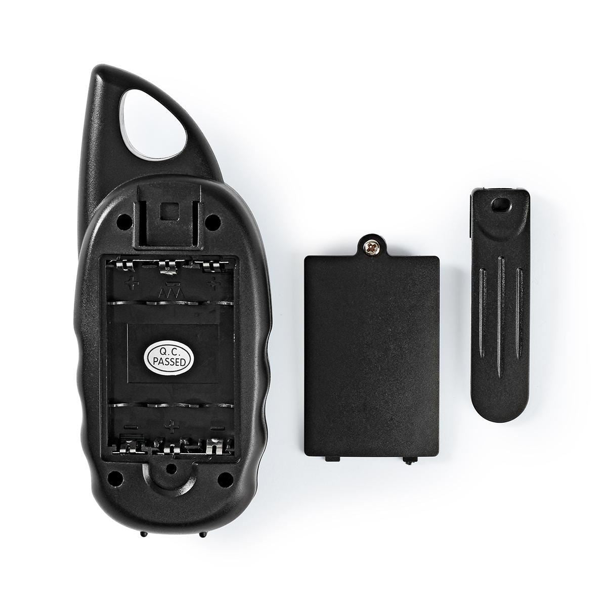 Nedis Walkie-Talkie Set | 2 Handsets | Up to 3 km | Frequency channels: 3 | PTT | up to 3 Hours | Black / Blue