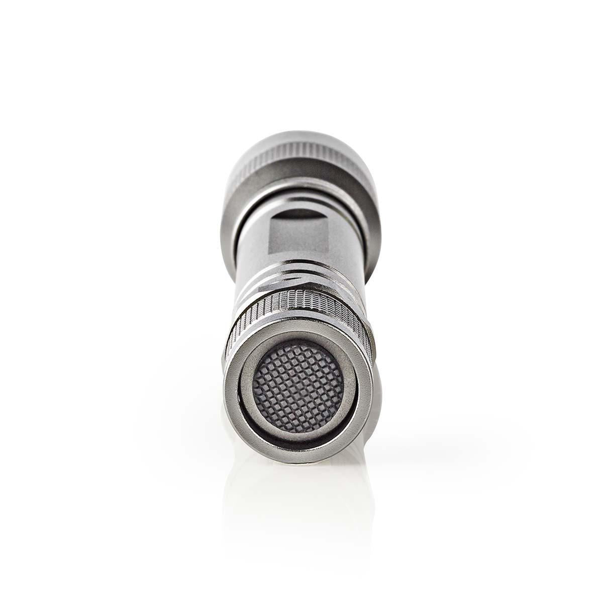 Nedis LED Torch | Battery Powered | 4,5 V | 3 W | 2x AA | Batteries included | Rated luminous flux: 150 lm | Light range: 120 m | Beam angle: 46.1 ° | 10000 Switching Cycles