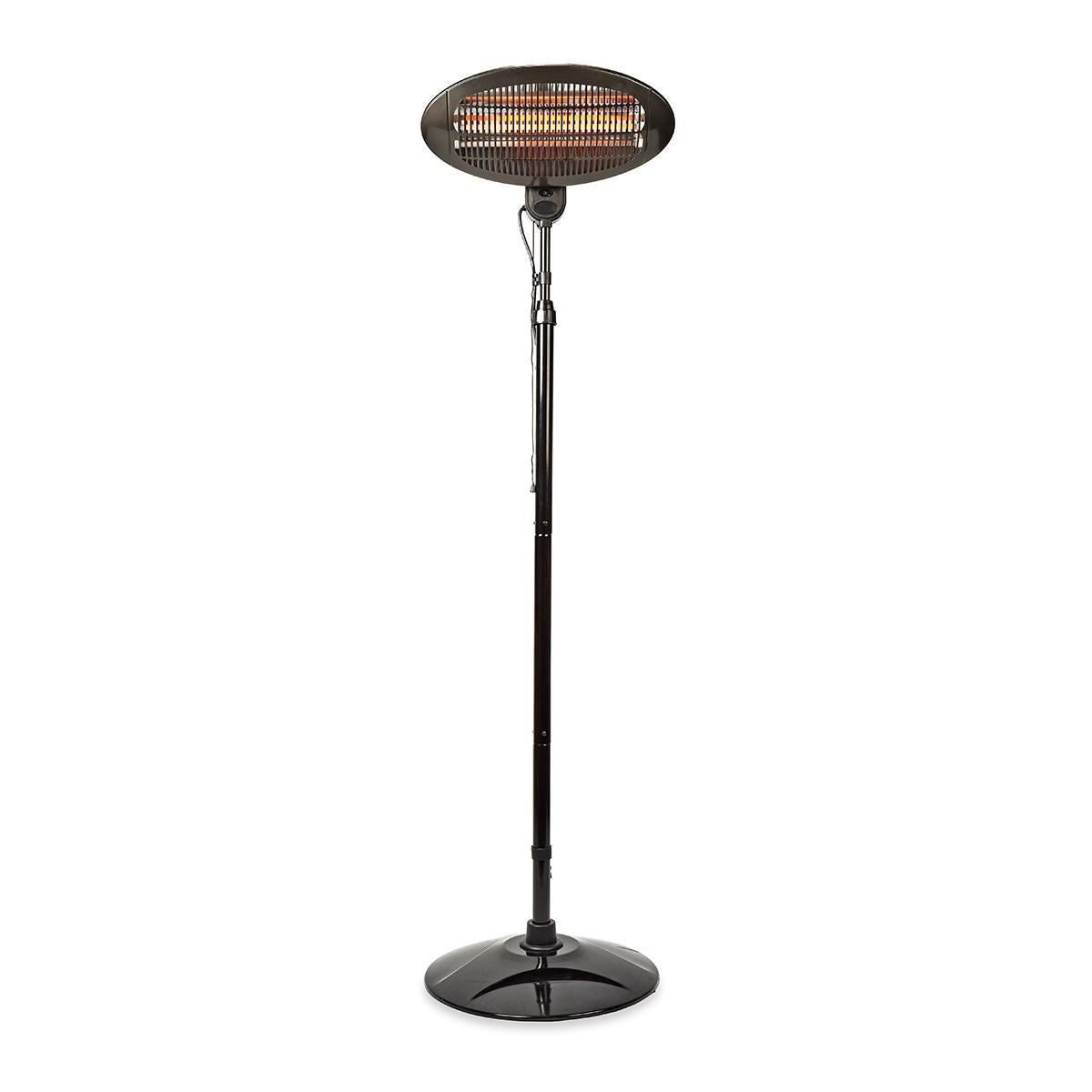 Nedis Patio Heater | 2000 W | 3 Heat Settings | Fall over protection | IP34 | Black