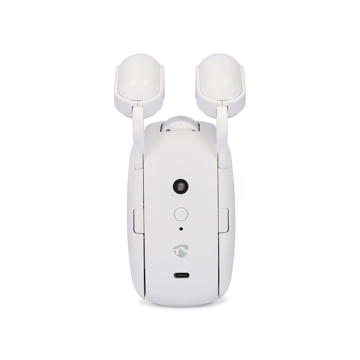 Nedis SmartLife Curtain Robot | Rod Rail | Curtains / Drapes | Battery Powered / USB Powered | 4000 mAh | Bluetooth® | White