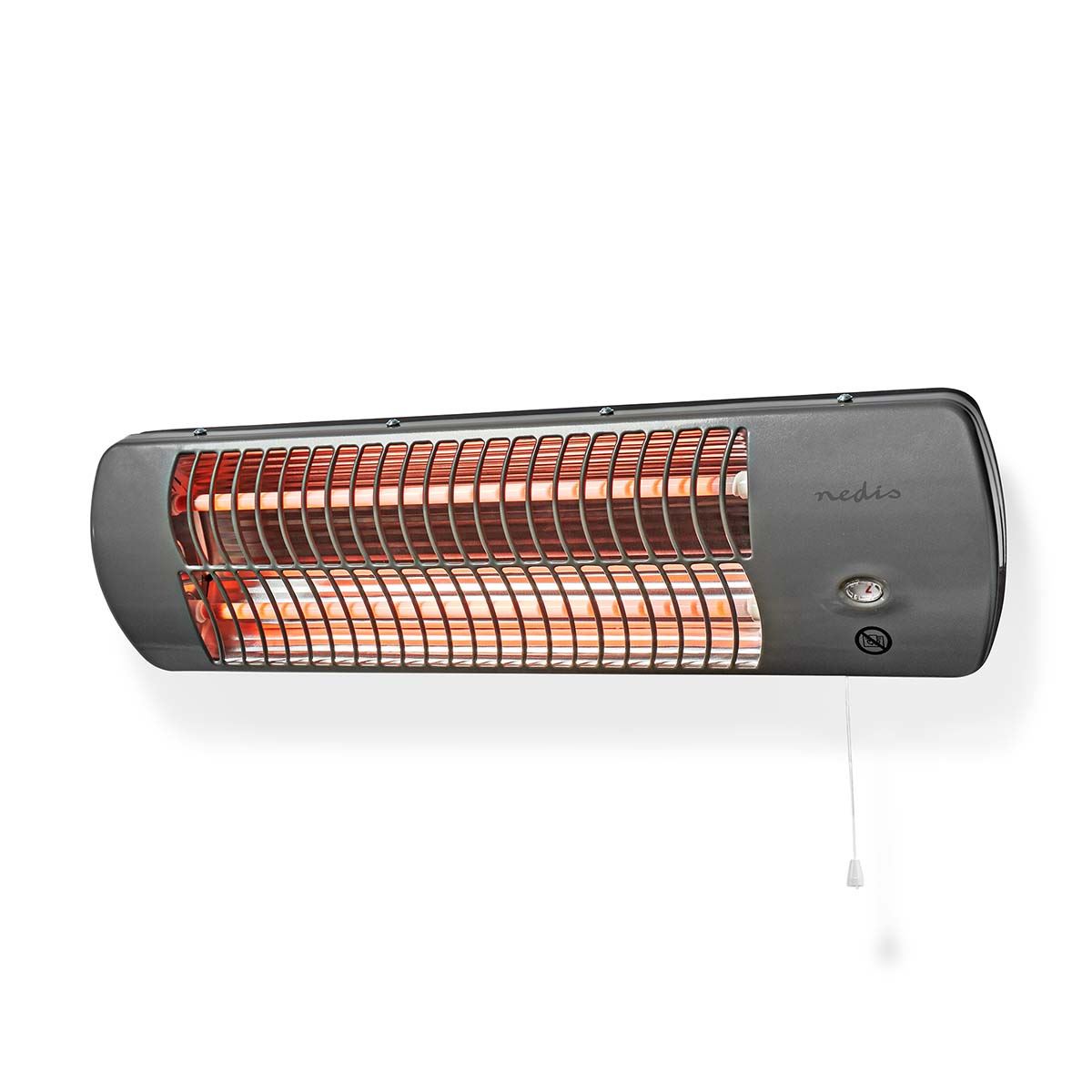 Nedis Bathroom Heater | 1200 W | 2 Heat Modes | X4 | Grey
