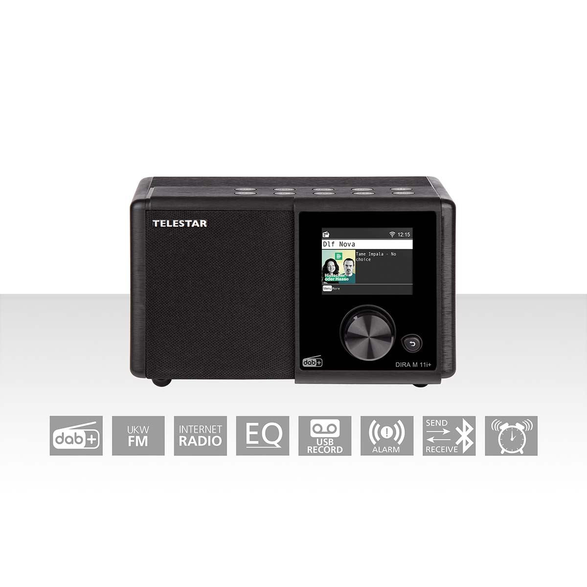 Telestar DIRA M11i+ Compact Multifunction Radio EWF DAB+ / FM / Internet / Bluetooth