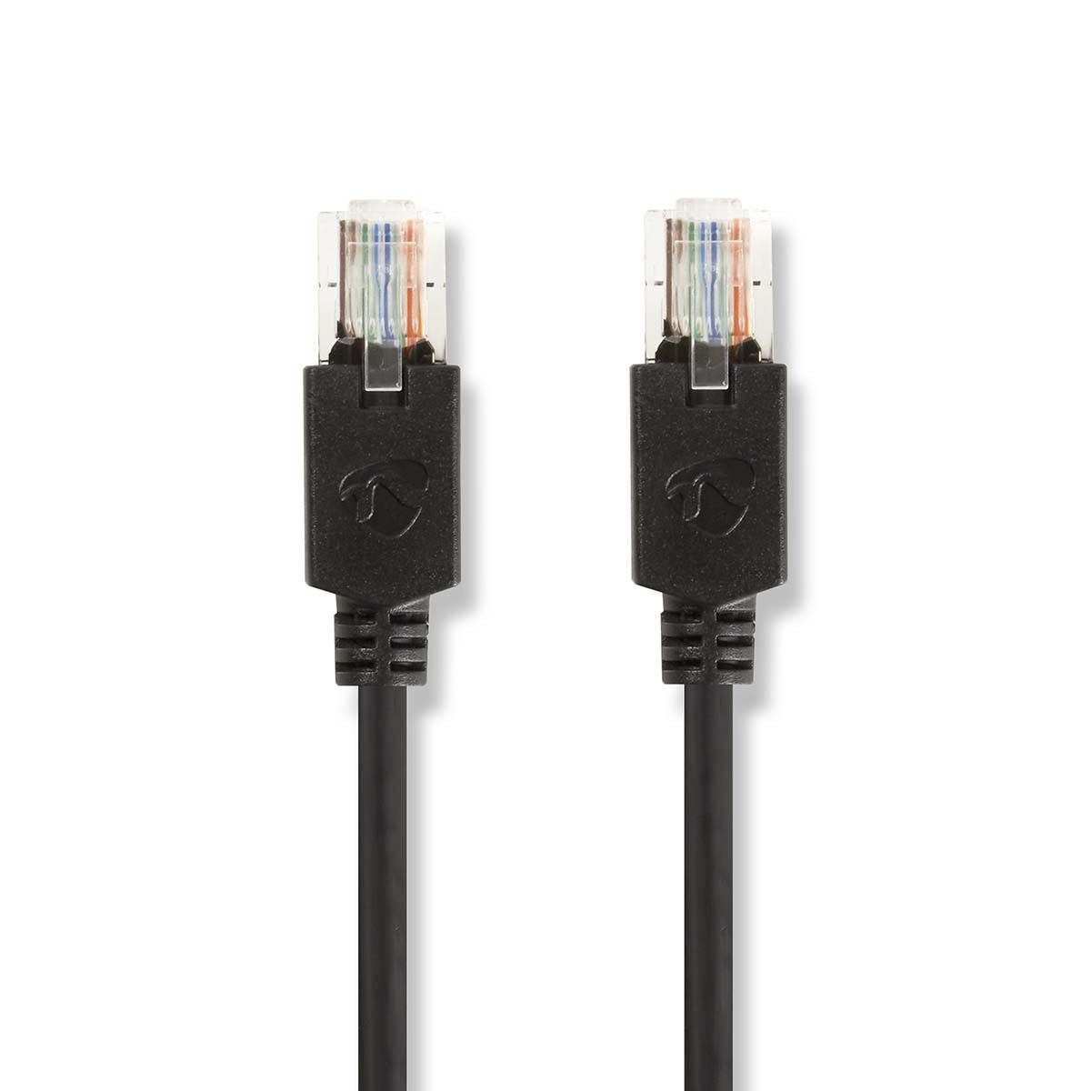 Nedis CAT5e Network Cable | U/UTP | RJ45 Male | RJ45 Male | 10.0 m | Round | LSZH | Anthracite | Window Box