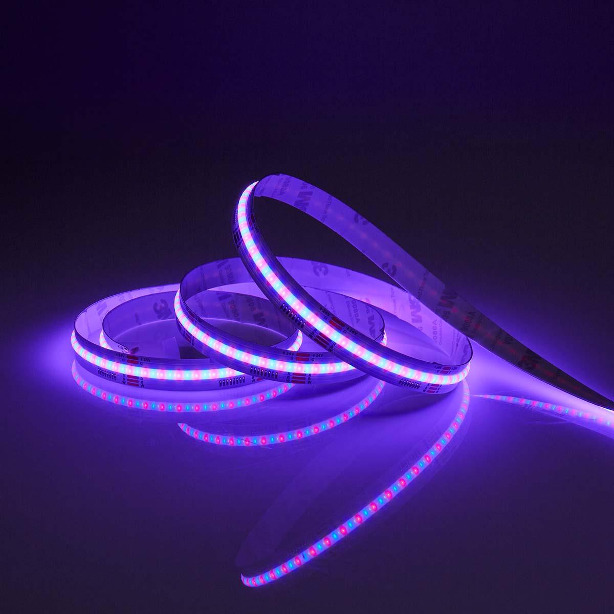 Nedis SmartLife LED Strip | Wi-Fi | RGB / Warm to Cool White | COB | 2.00 m | IP20 | 2700 - 6500 K | 860 lm | Android™ / IOS