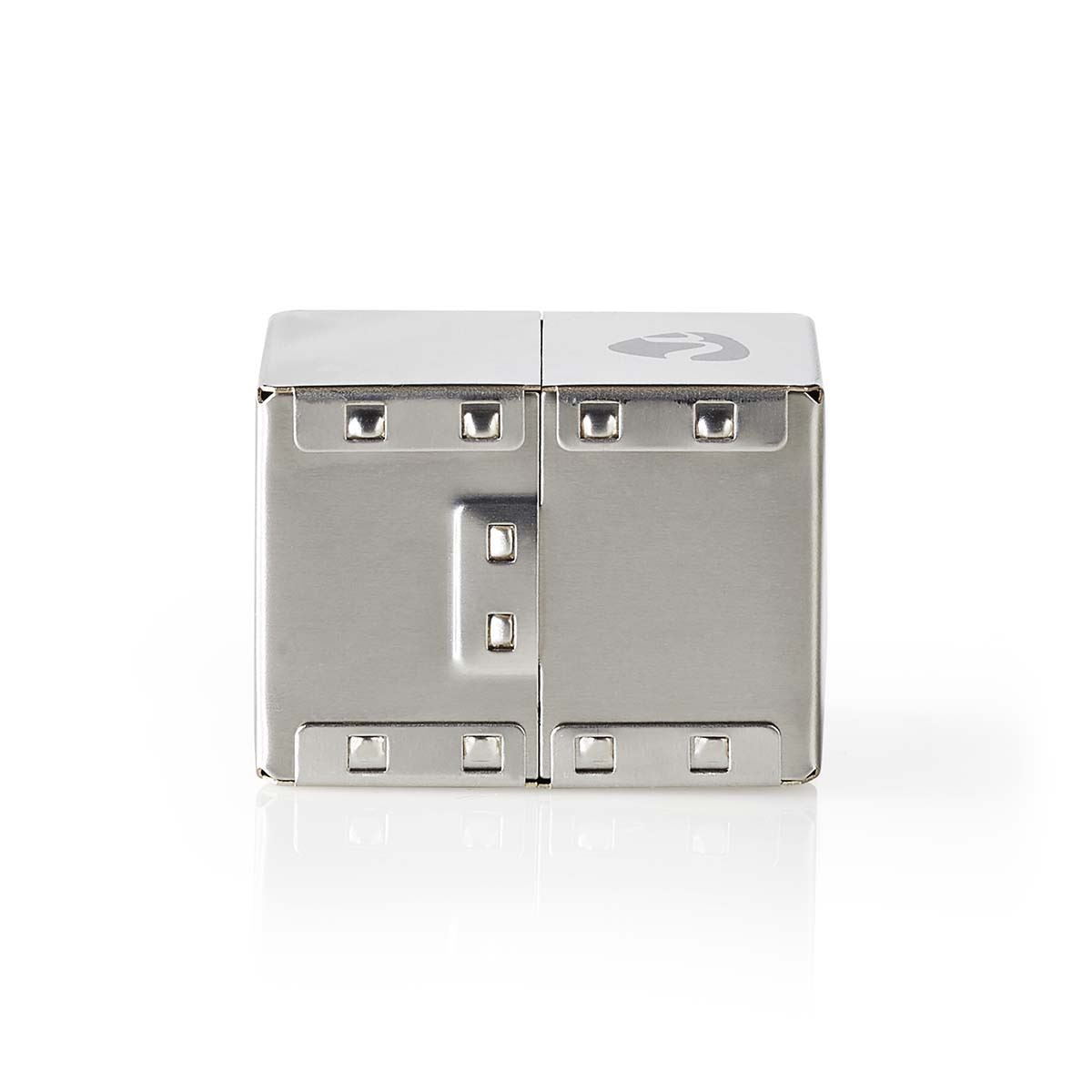 Nedis Network Coupler | CAT6 | Shielded | RJ45 Female | RJ45 Female | Straight | Metal | Box