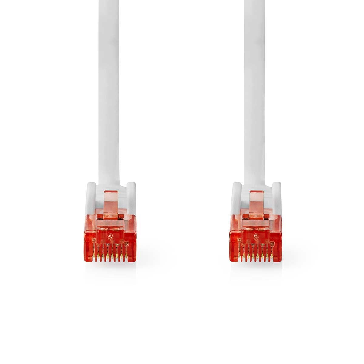 Nedis CAT6 Network Cable | RJ45 Male | RJ45 Male | U/UTP | 5.00 m | Round | PVC | White | Label