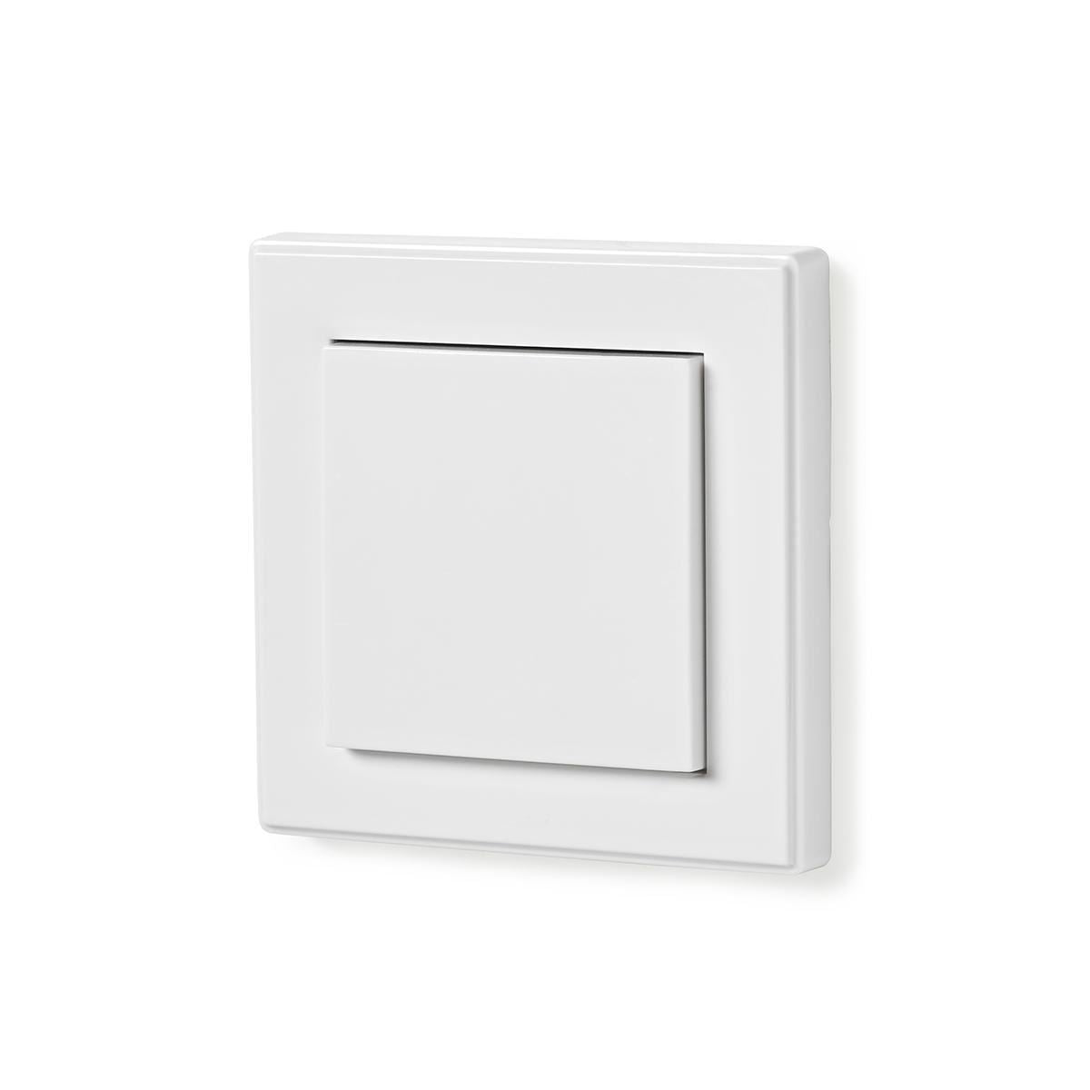 Nedis RF Single Wall Switch | 433 MHz Remote Operation | White