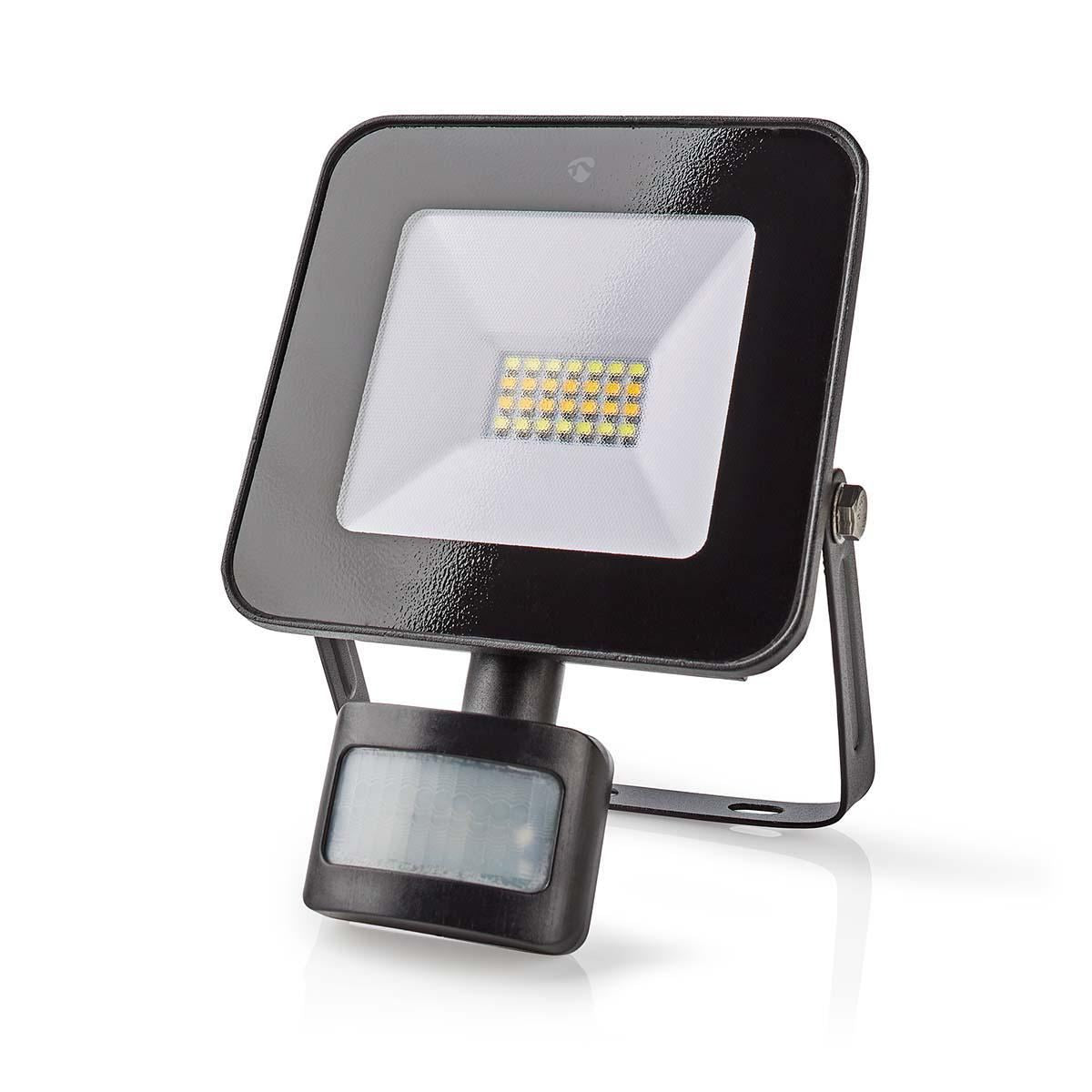 Nedis Smartlife Outdoor Light | Motion Sensor | 1500 lm | Wi-Fi | 20 W | Dimmable White | 3000 - 6500 K | Aluminium | Android™ / IOS