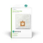 Nedis Vacuum Cleaner Bag | 4 pcs | Synthetic | Most sold for: AEG / Electrolux | White