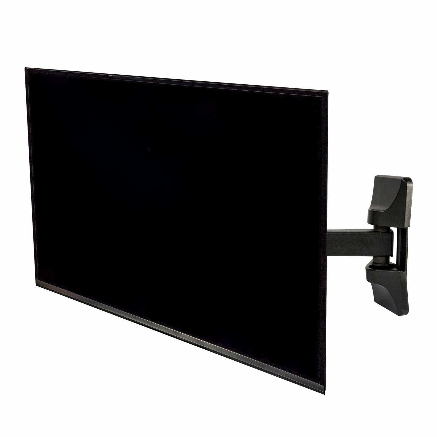 Nedis Full Motion TV Wall Mount | 13 - 27 " | Maximum supported screen weight: 15 kg | Tiltable | Rotatable | Minimum wall distance: 60 mm | Maximum wall distance: 350 mm | 3 Pivot point(s) | ABS / Steel | Black
