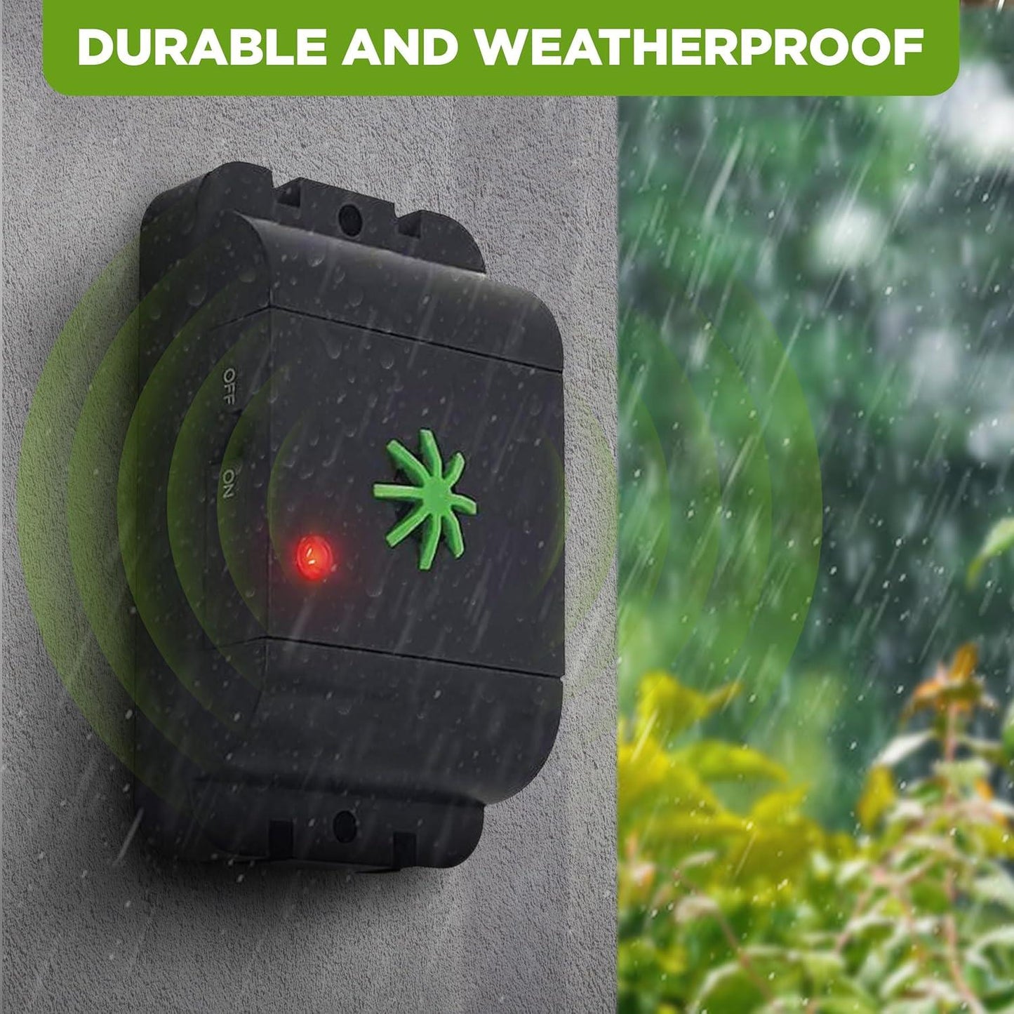 Isotronic Dog and Cat Repellent | 18 - 32 kHz | Outdoor