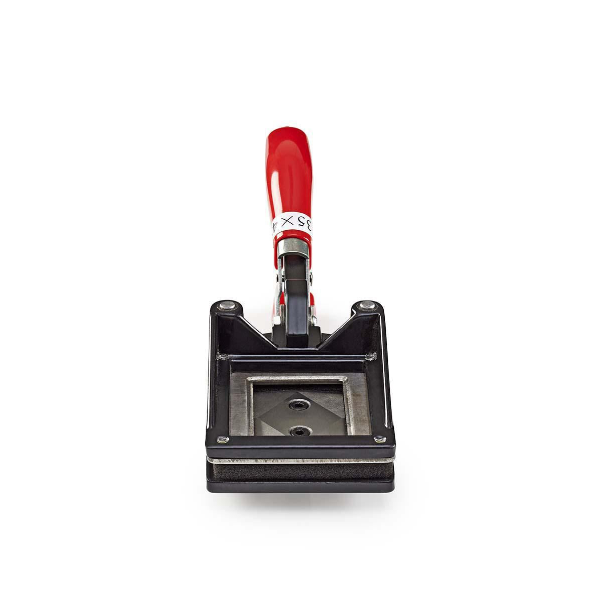 Nedis Passport Photo Cutters | 35 x 45 mm | Metal | Black / Red