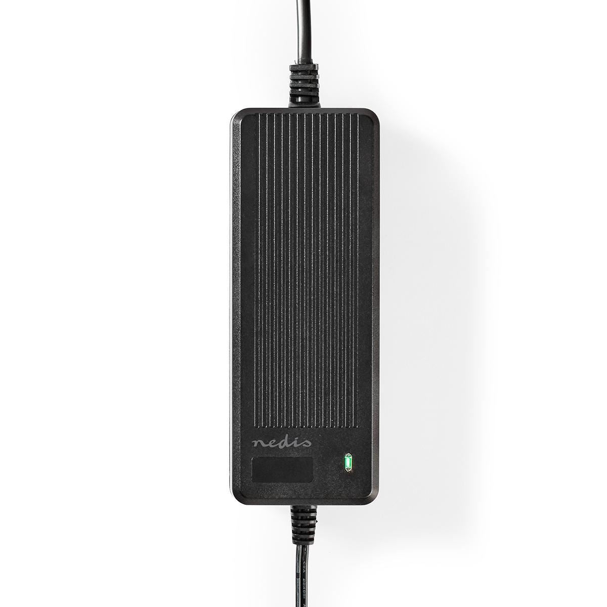 Nedis Universal EU AC Power Adapter | 60 W | 6 - 16 V DC | 1.10 m | 5.0 - 5.2 A | 8 plug(s) | Black
