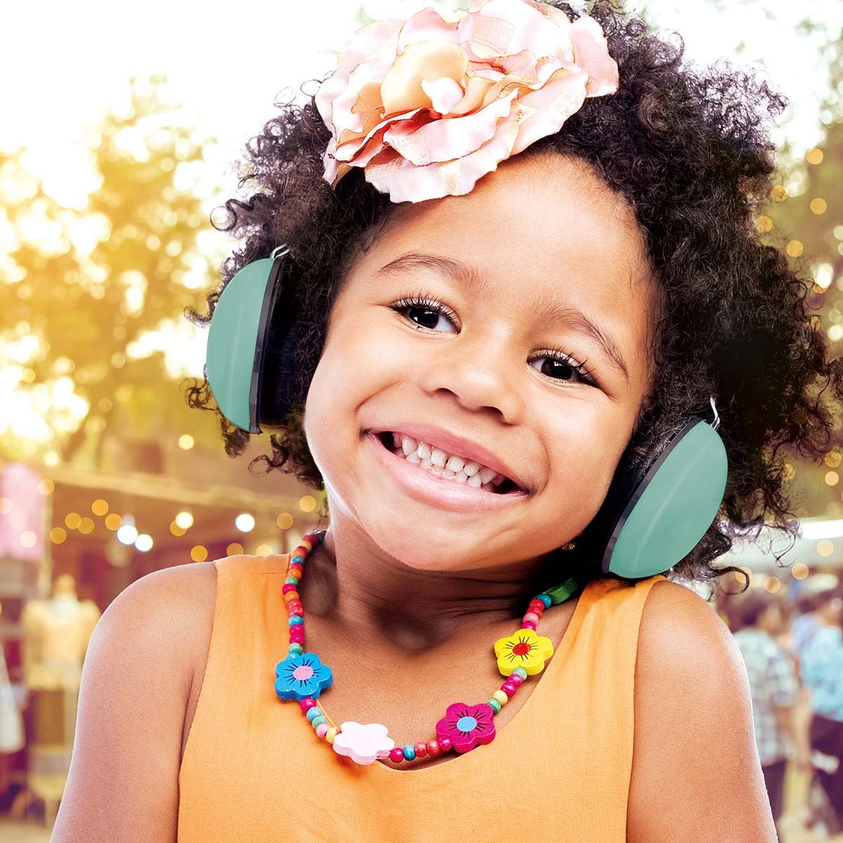 Alecto Earmuff Noise Suppressors | Sensory Overload Protection | for kids Green