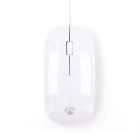 Nedis Mouse | Wired | 1000 dpi | Number of buttons: 3 | Both Handed